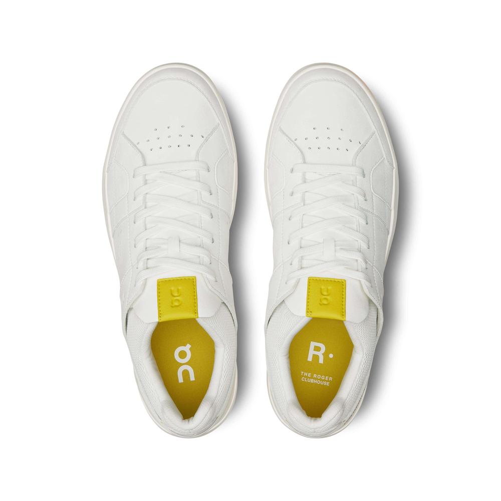 Men THE ROGER Clubhouse - White | Gecko