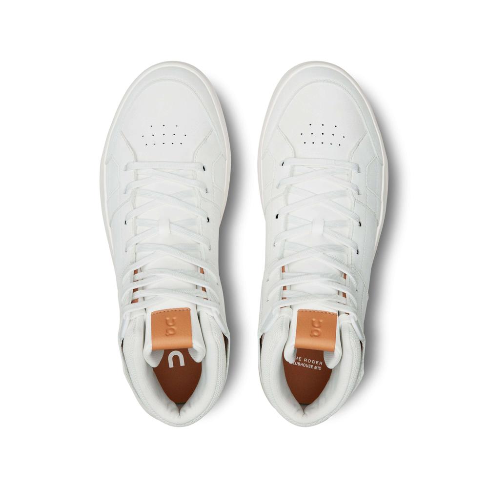 Men THE ROGER Clubhouse Mid - White | Sandstone