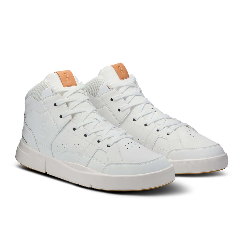 Men THE ROGER Clubhouse Mid - White | Sandstone