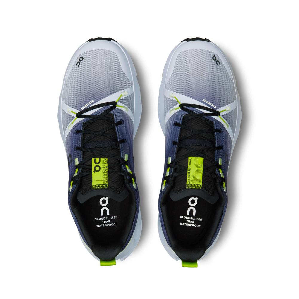 Men Cloudsurfer Trail Waterproof - Black | Heather