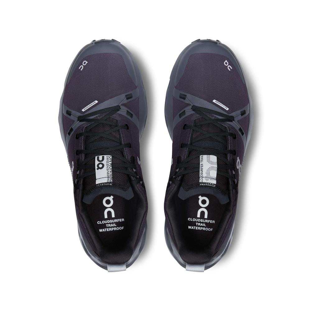 Women Cloudsurfer Trail Waterproof - Black Eclipse