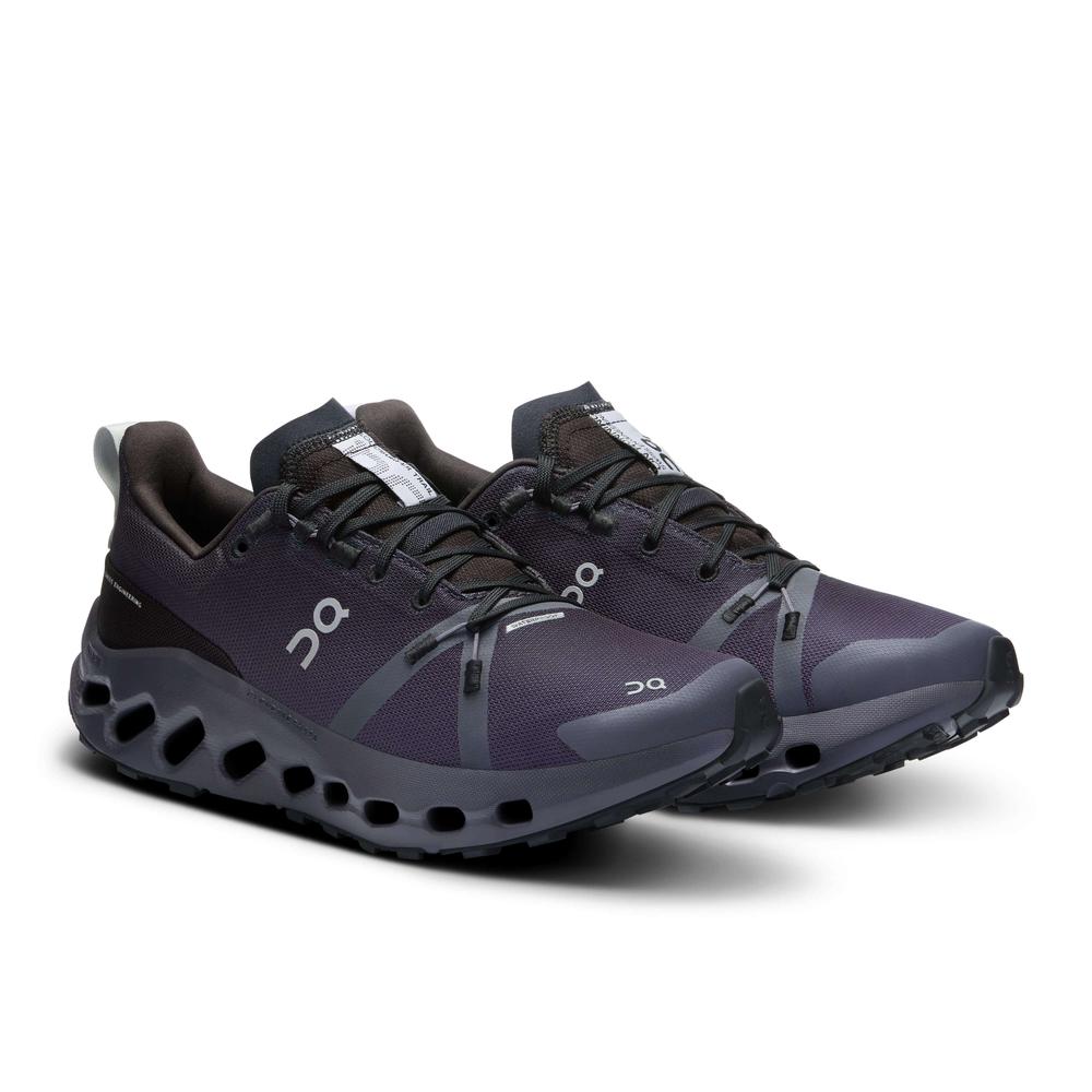Women Cloudsurfer Trail Waterproof - Black Eclipse