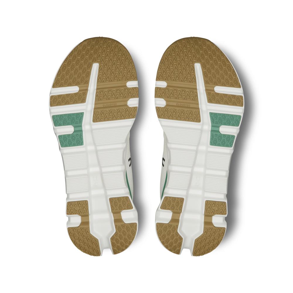 Women Cloudrunner 2 Wide - Undyed Green
